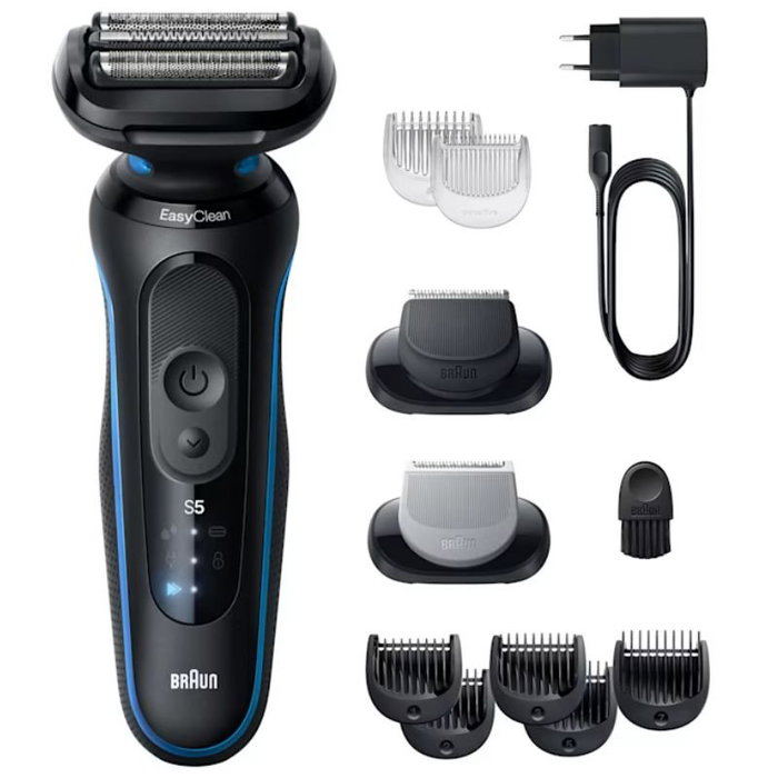 Braun Series 5 52-B1650S con 2 Accesorios y Batería de Iones de Litio Braun Series 5 52-B1650S con 2 Accesorios y Batería de Iones de Litio
